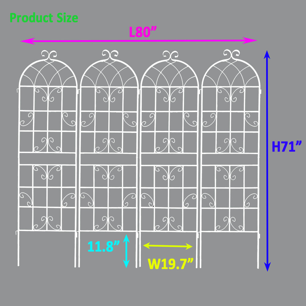 Chic Climbing Plant Trellis Set