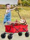 Colorful Foldable Garden Trolley & Picnic Wagon