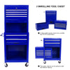 Blue Rolling Tool Chest with 6 Drawers