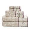 Elegant Embroidered Cotton Towel Set