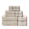 Elegant Embroidered Cotton Towel Set