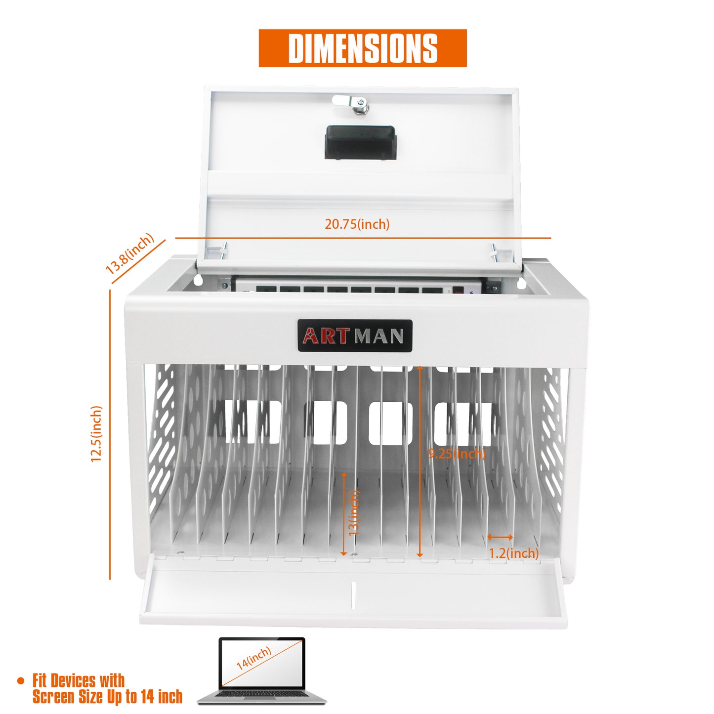 Laptop Hub Pro: Secure Charging Station