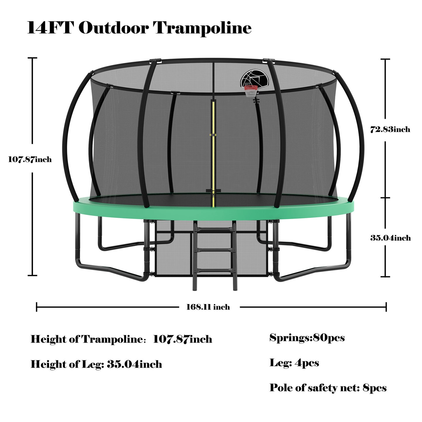 Bouncy Adventure Trampoline for Kids