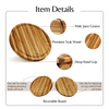 Versatile Teak Cutting & Serving Board