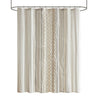 Chic Chenille Cotton Shower Curtain