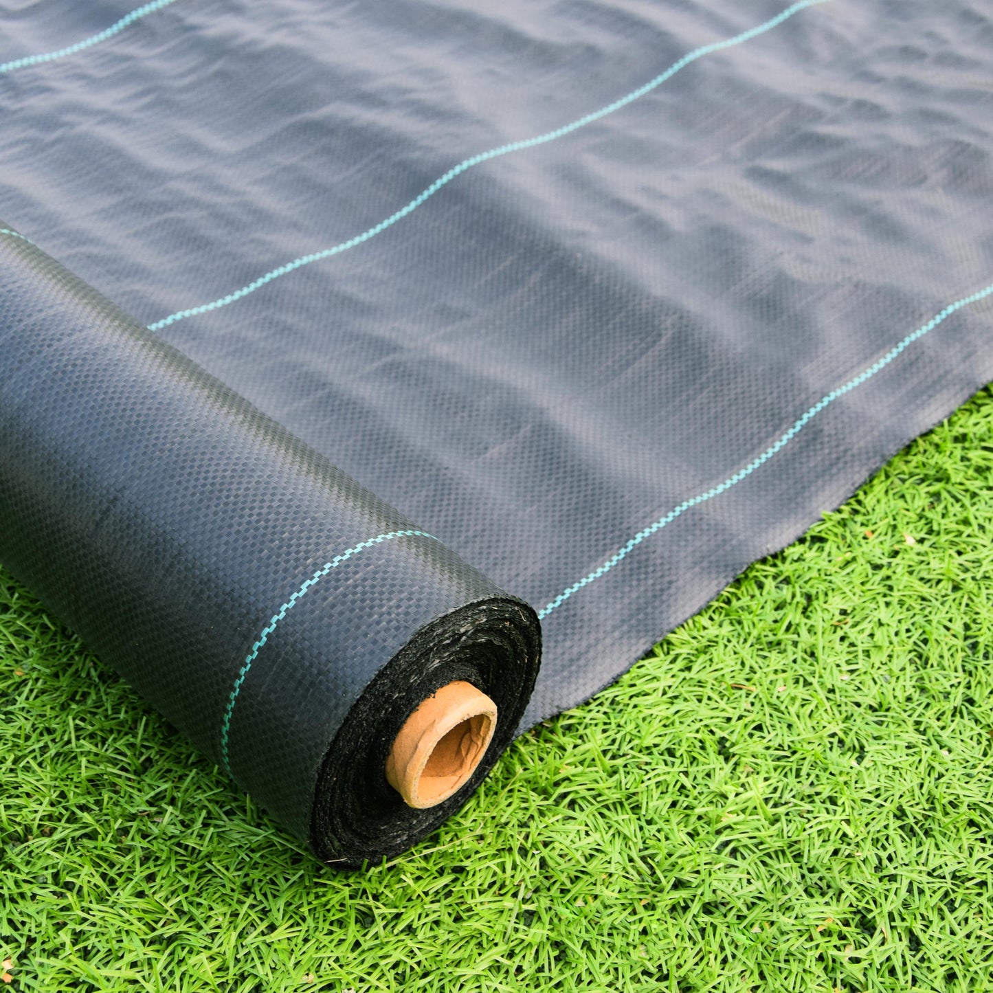 Ultimate Garden Weed Barrier Fabric - Heavy-Duty, Easy Setup!