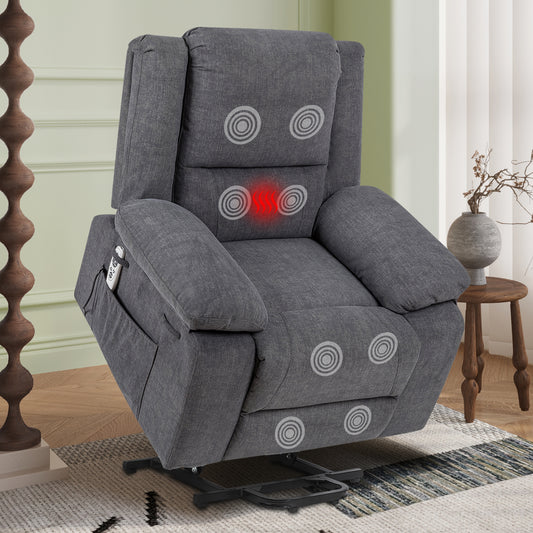 Cozy Comfort Recliner with Massage & Heat