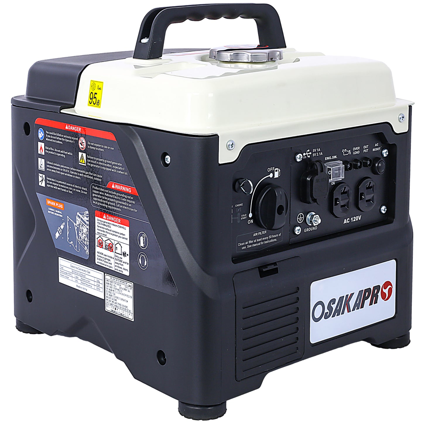 WhisperPower Portable Generator - Quiet, Eco-Friendly Energy for Home & Camping