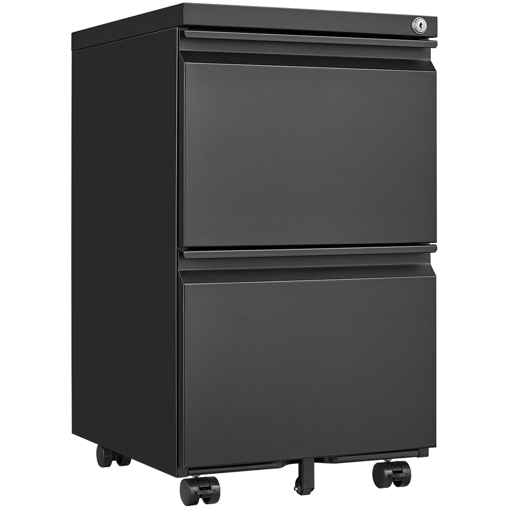 Secure Rolling File Cabinet for Home Office