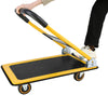 Foldable Heavy-Duty Hand Truck - Space-Saving Push Cart