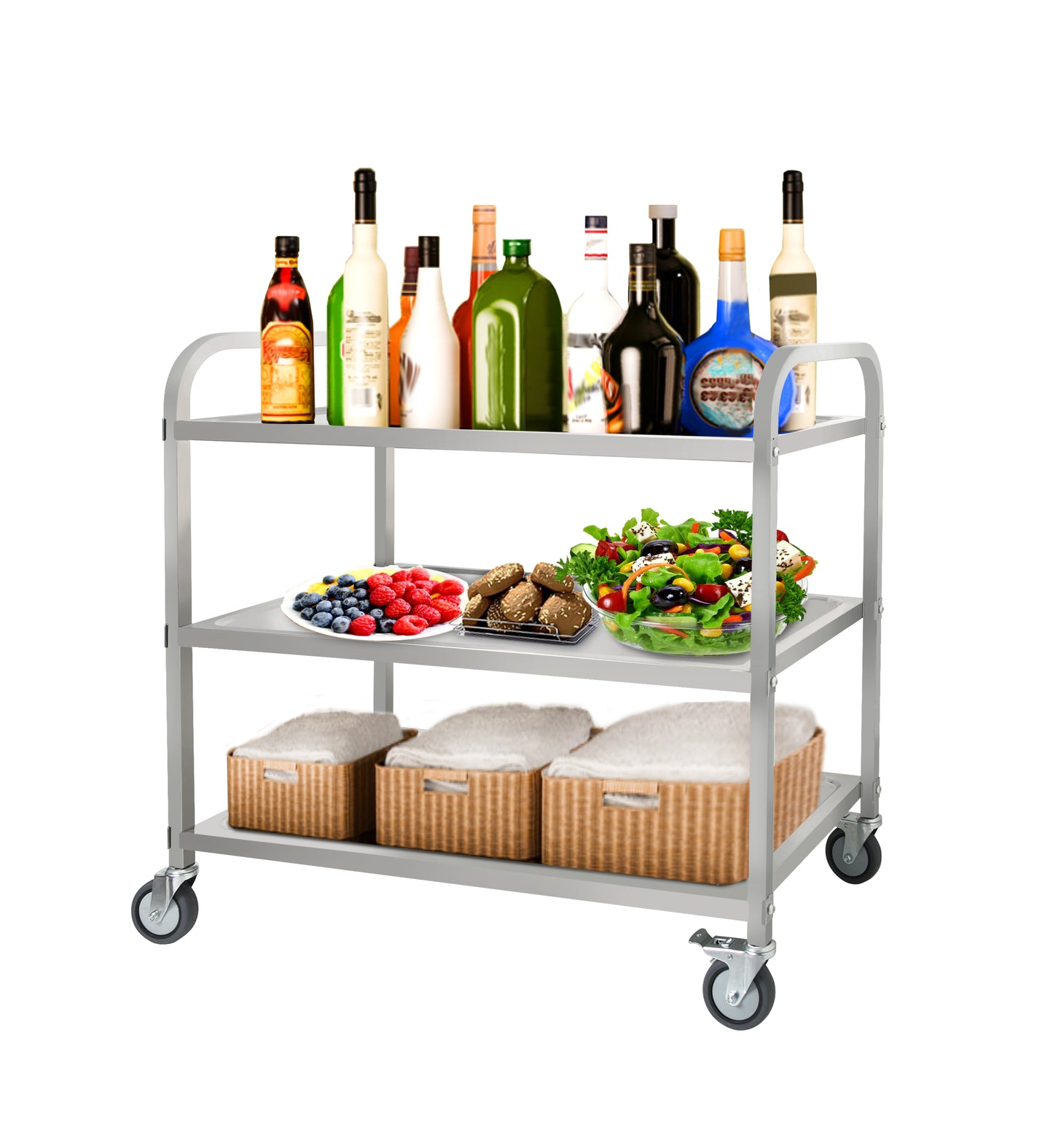 Versatile Rolling Kitchen Cart