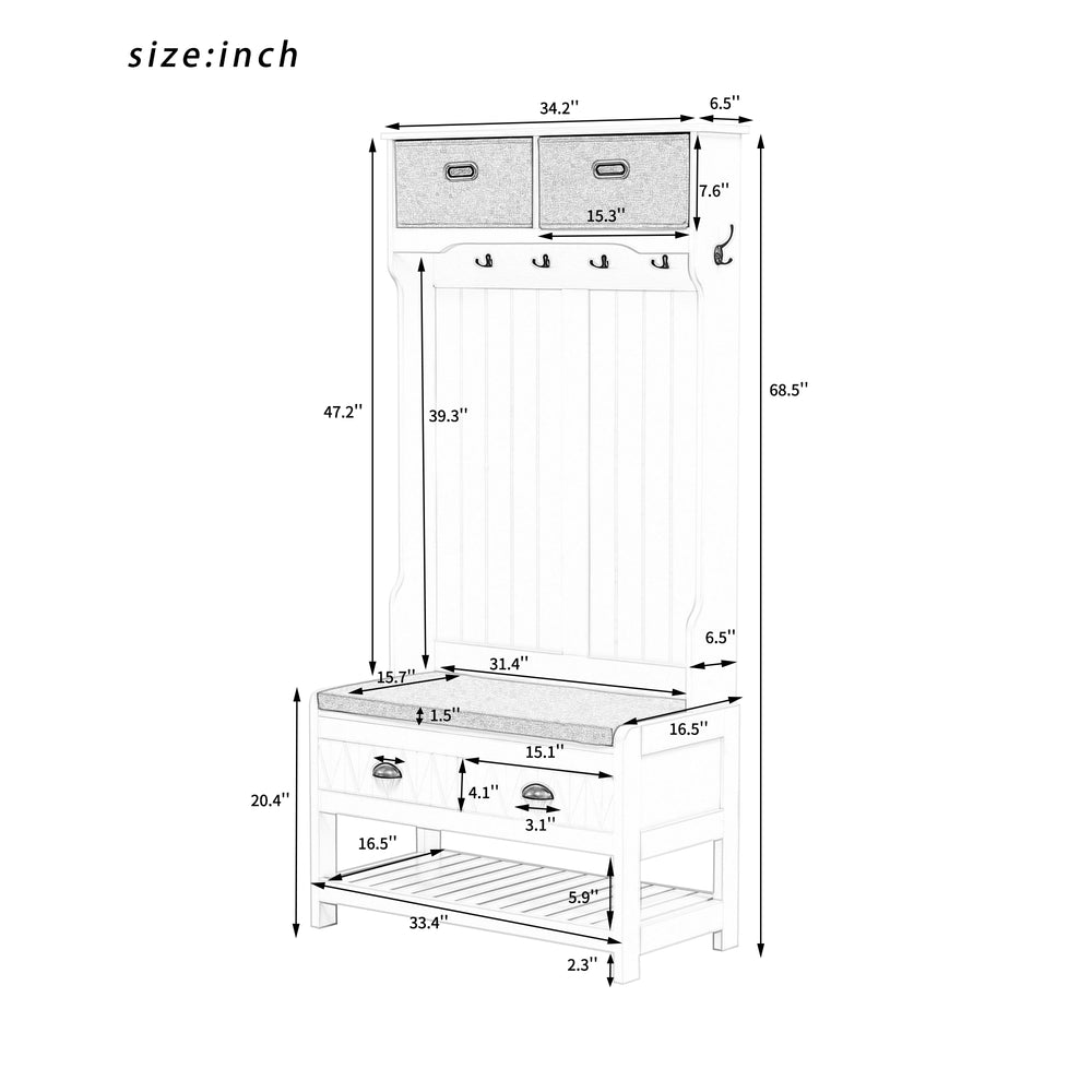 Welcome Home Storage Bench