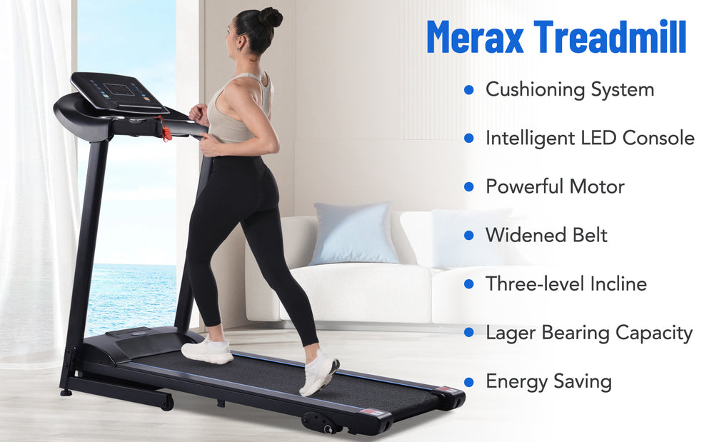 Ultimate Home Treadmill with Speakers and Adjustable Incline