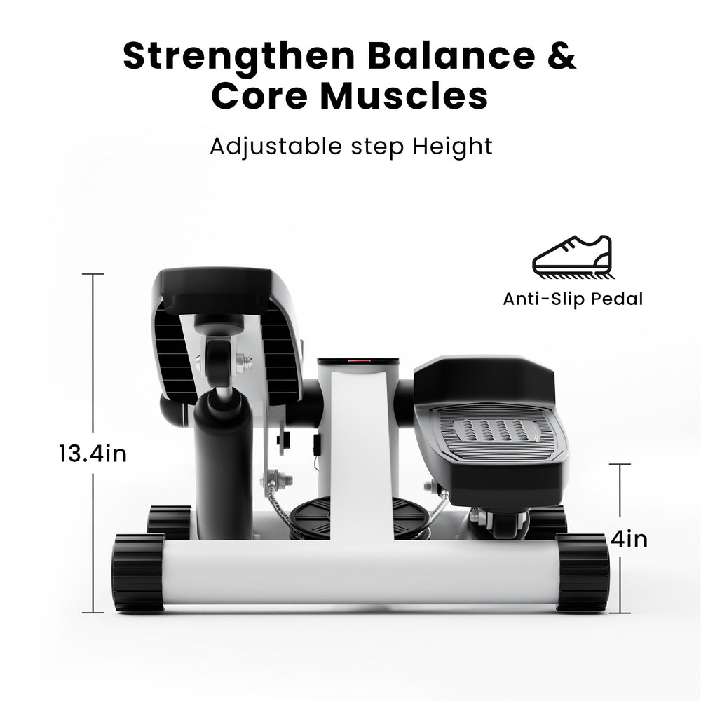 Total Body Portable Stepper with Bands