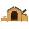 Cozy Cabin Dog House for Large Breeds