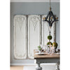 Trio of Elegant White Wall Panels