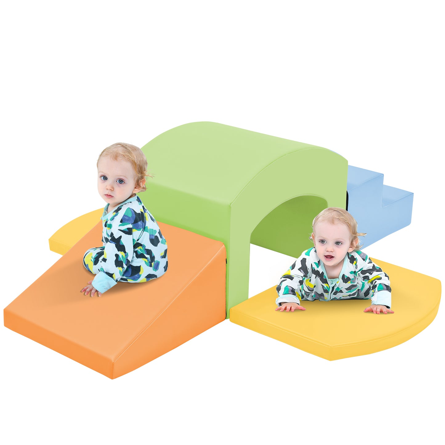 Cozy Climb and Slide Foam Playset for Tots