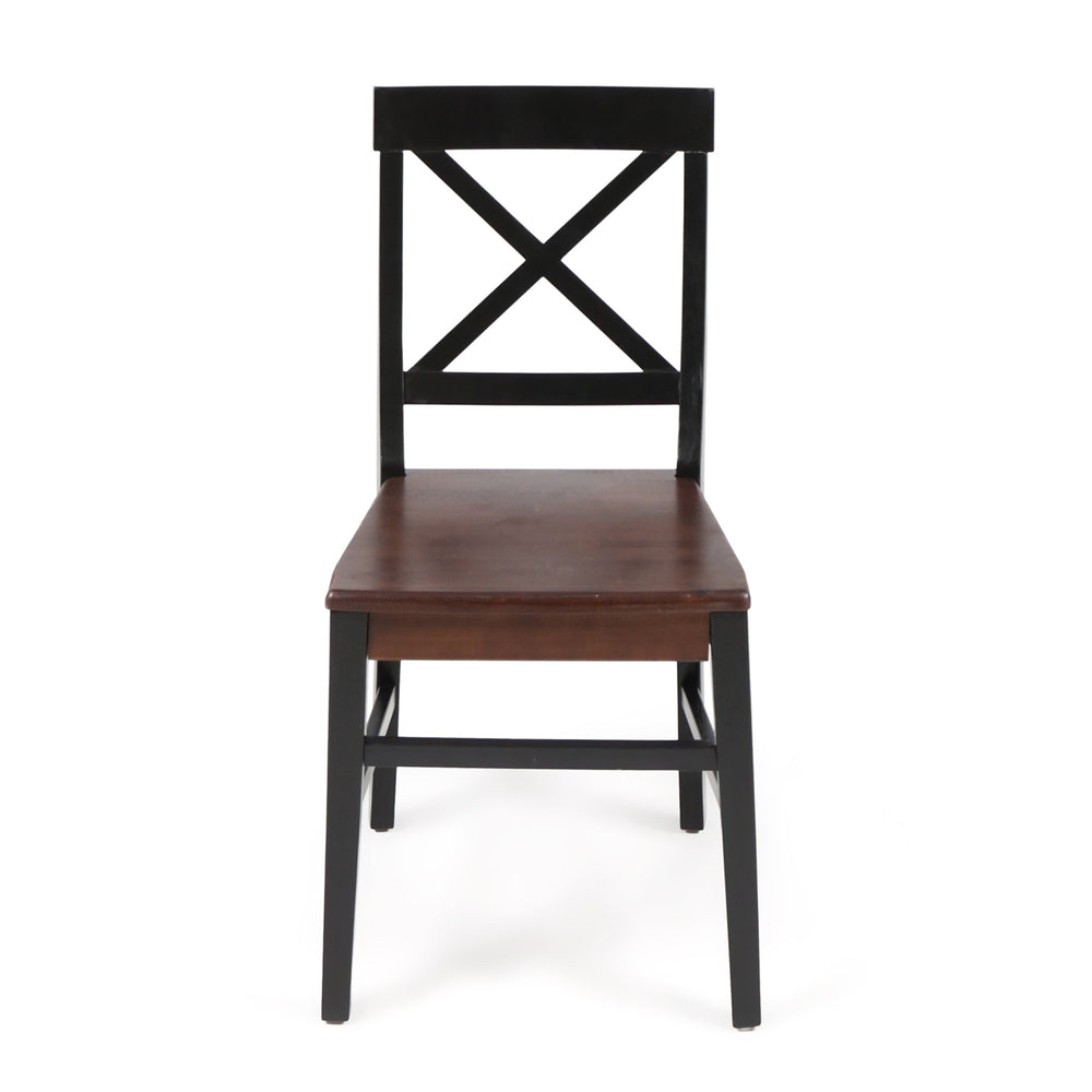 Rustic Elegance Dining Chairs - Set of Two