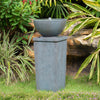 Zen Harmony Water Fountain & Bird Bath for Your Garden