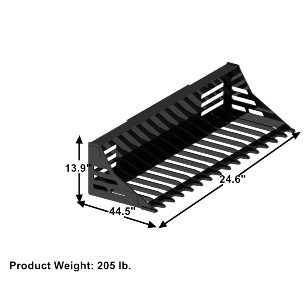 Mini Skid Steer Rock Bucket