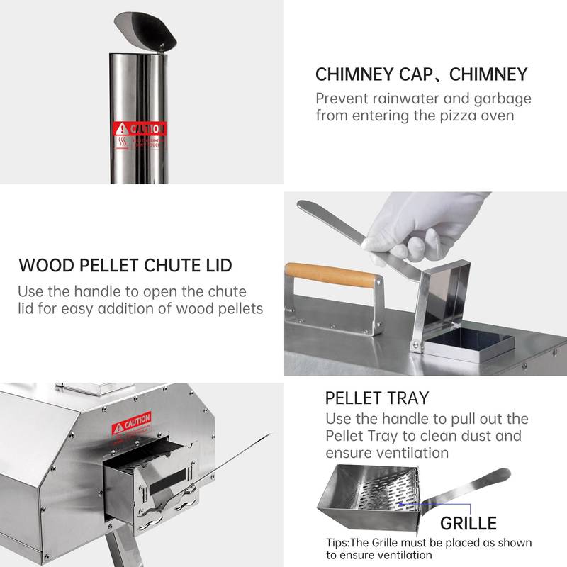 Sizzle & Serve: Portable Wood-Fired Pizza Oven