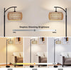 Remote-Controlled Arc Floor Lamp