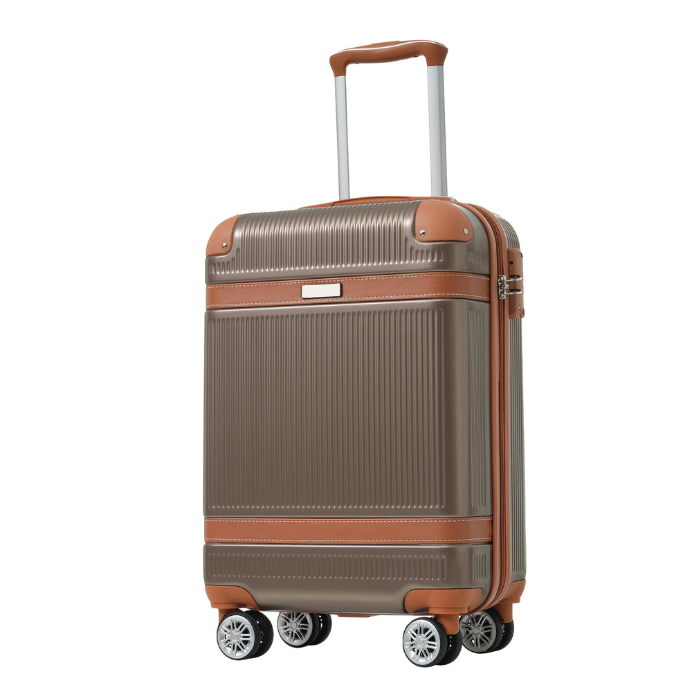 Coppery Spinner Suitcase Set