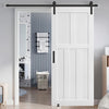 Stylish Barn Door Kit with Sliding Hardware and Handle