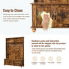 Rustic Charm Hall Tree with Storage and Hooks