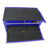 Blue Rolling Tool Cart with Seven Spacious Drawers