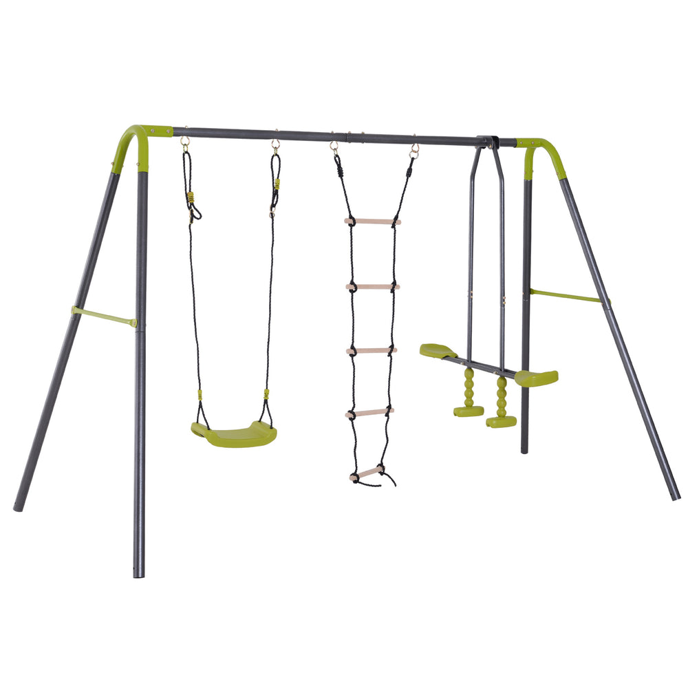 Ultimate Kids’ Backyard Swing Set: Swing, Glide, and Climb Fun!