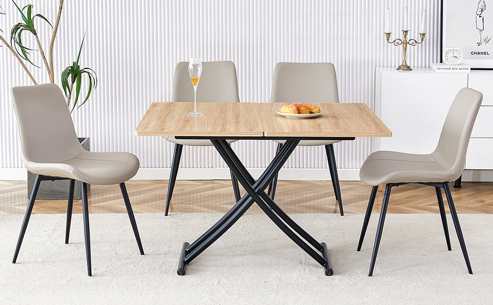 Versatile Lift Table: Modern Minimalist Design for Any Space