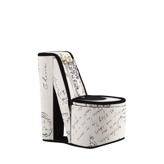 Chic Jewelry Box with High Heel Design