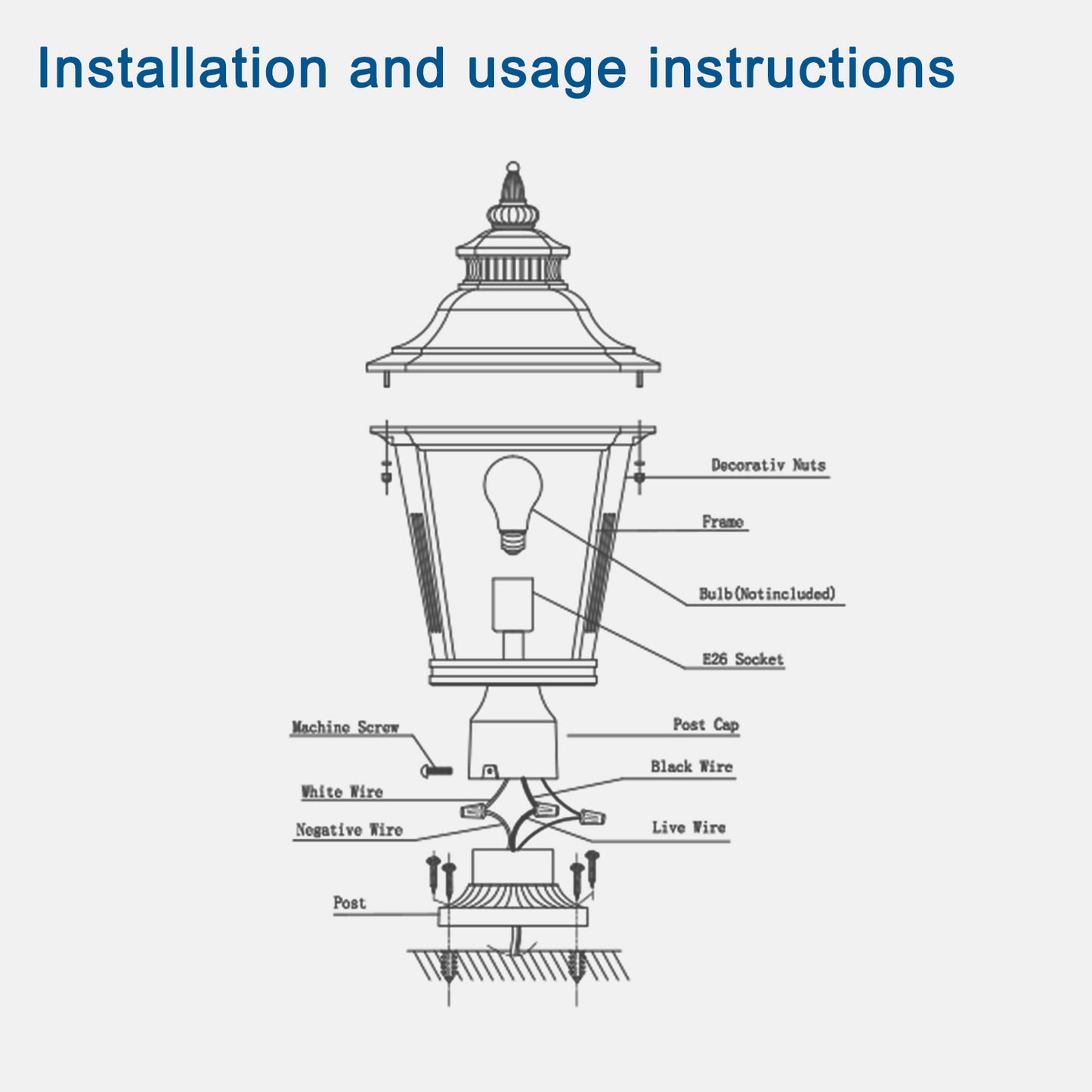 Stylish Outdoor Glass Lanterns