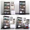 Sturdy Rolling 5-Tier Metal Shelving Unit - Perfect for Kitchen & Garage