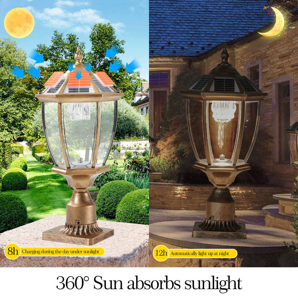 Golden Glow Solar Lanterns