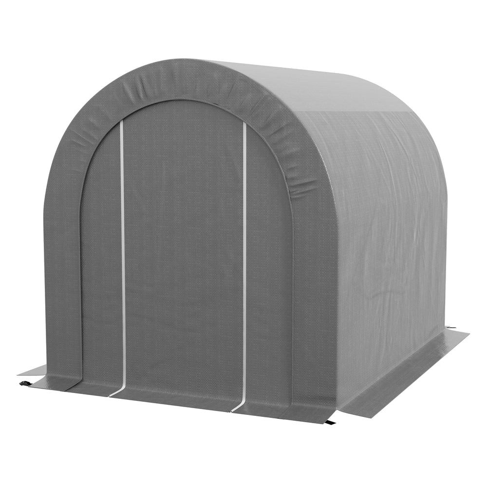 Outsunny Durable Garden Storage Tent – Waterproof Outdoor Shed for Bikes and Tools