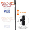 Adjustable Outdoor Basketball Hoop for All Ages