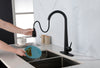 Matte Black Pull Down Kitchen Faucet