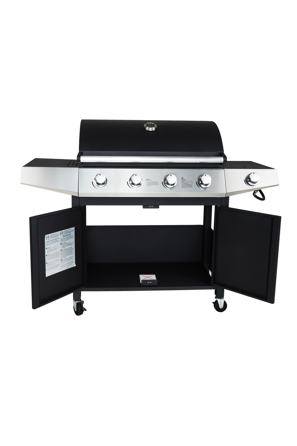 Sleek Steel 4-Burner Propane Grill