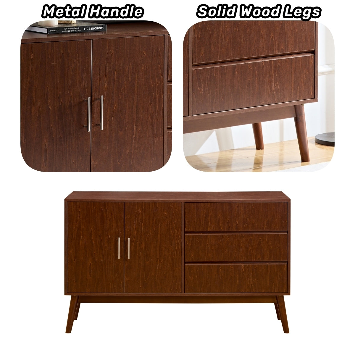 JaydenMax Stylish Storage Sideboard