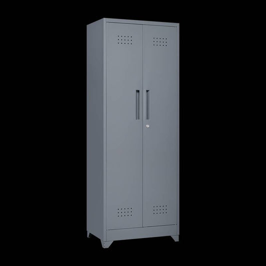 Lockable Metal Storage Solutions: Tall Tool Organizer for Home & Shop
