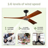 Stylish Reversible Ceiling Fan with Remote - Perfect for Any Room!