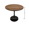 Chic Walnut Round Dining Set for Cozy Gatherings