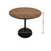Chic Walnut Round Dining Set for Cozy Gatherings