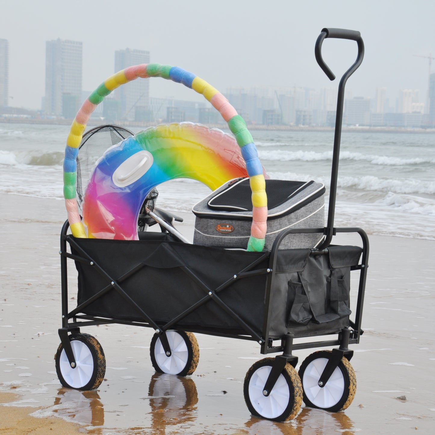 Eco Foldable Cart - Perfect for Garden, Shopping & Beach!