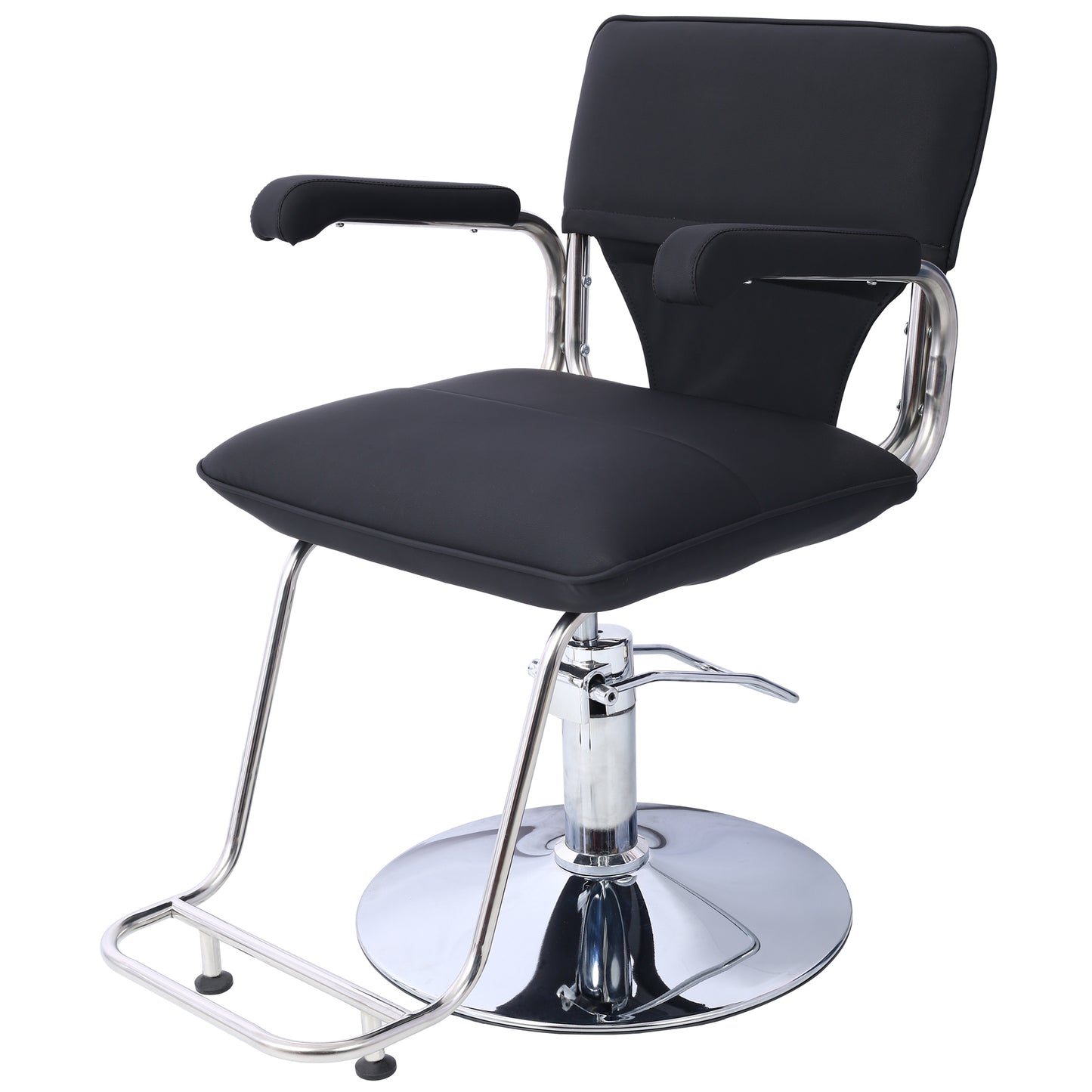 Chic & Sturdy Salon Chair with Hydraulic Pump