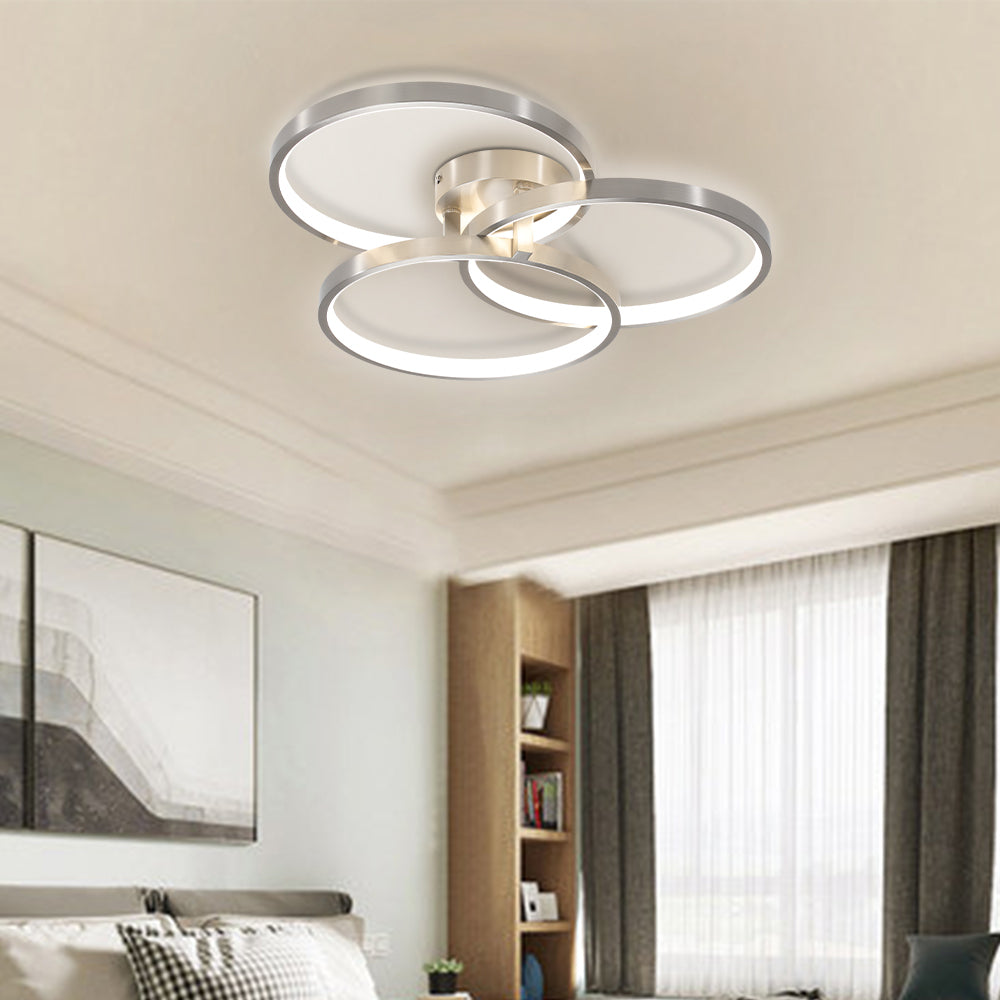 Radiant Ring Semi-Flush Ceiling Light