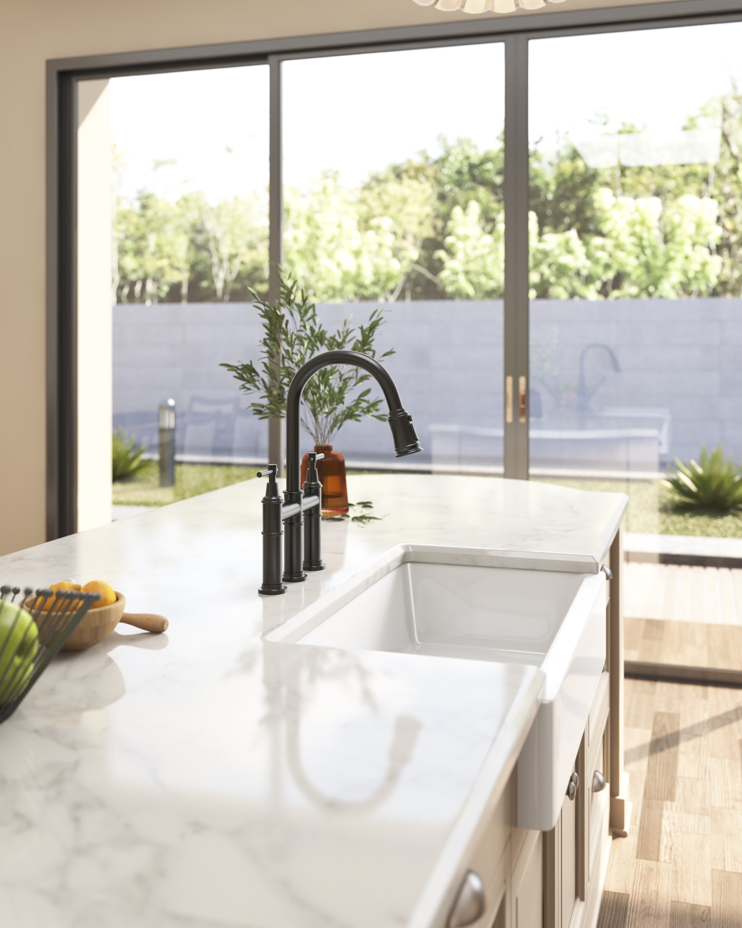 Charming Farmhouse White Ceramic Sink