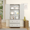 Charming Tall Kitchen Pantry Cabinet